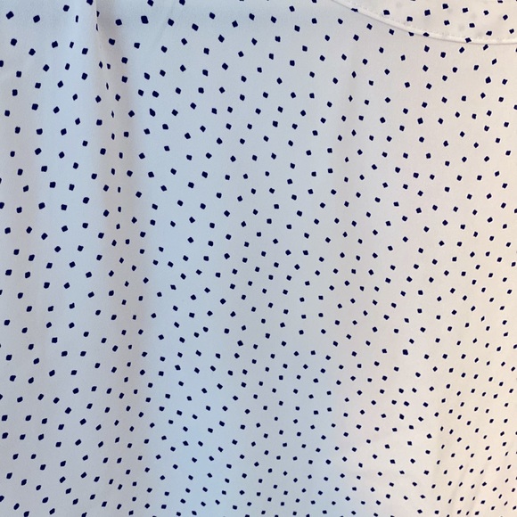 Loft White Sleeveless with black squares, small - Picture 3 of 3